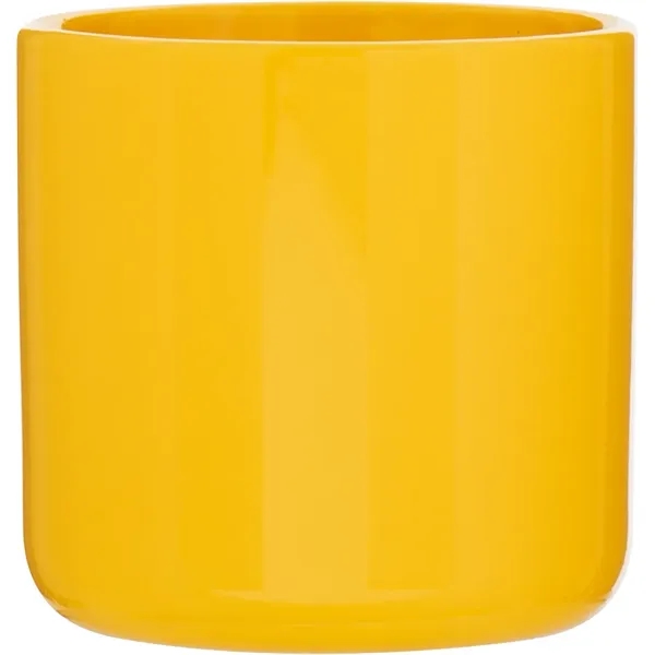 14 oz ceramic mug with glossy colored exterior and glossy colored... from ASI 51197 ETS Express, LLC