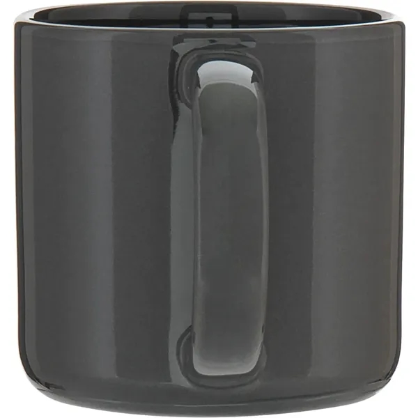 14 oz ceramic mug with glossy colored exterior and glossy colored... from ASI 51197 ETS Express, LLC