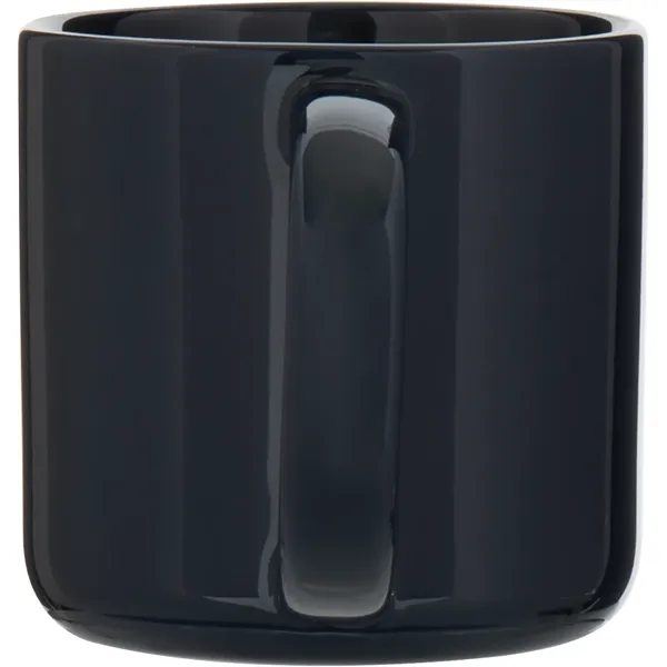 14 oz ceramic mug with glossy colored exterior and glossy colored... from ASI 51197 ETS Express, LLC