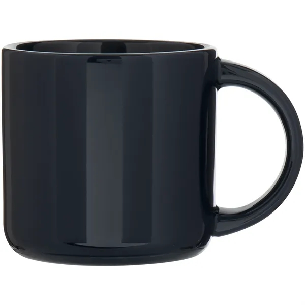 14 oz ceramic mug with glossy colored exterior and glossy colored... from ASI 51197 ETS Express, LLC
