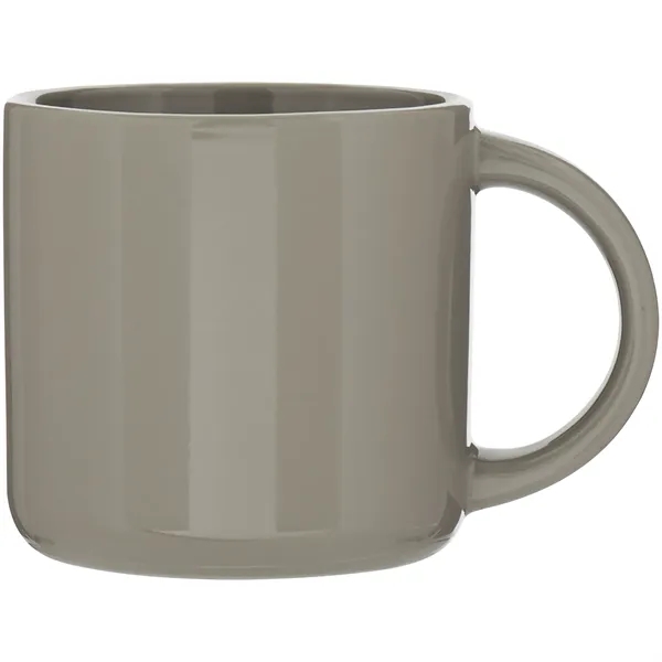 14 oz ceramic mug with glossy colored exterior and glossy colored... from ASI 51197 ETS Express, LLC