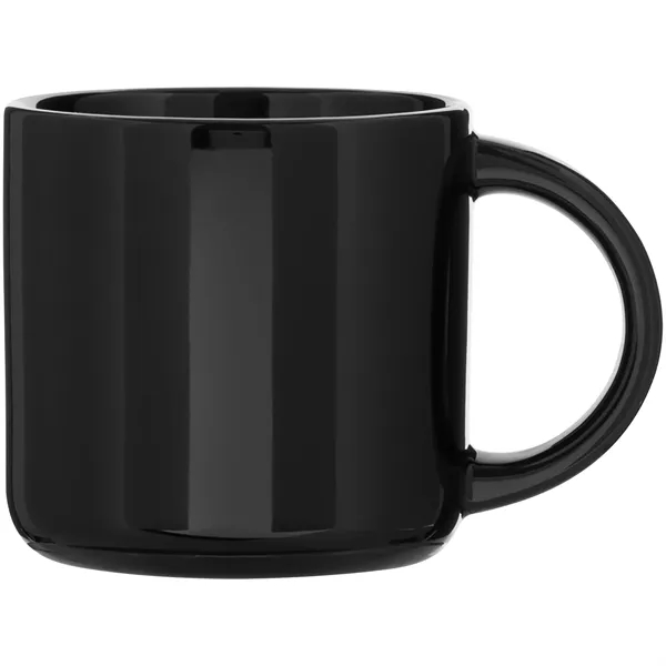 14 oz ceramic mug with glossy colored exterior and glossy colored... from ASI 51197 ETS Express, LLC