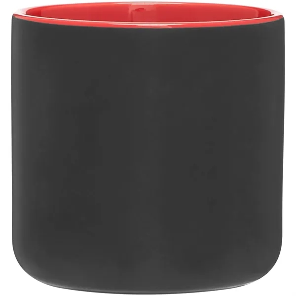14 oz ceramic mug with a matte exterior and glossy colored... from ASI 51197 ETS Express, LLC