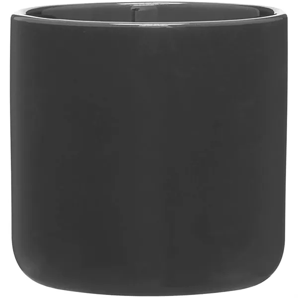 14 oz ceramic mug with a matte exterior and glossy colored... from ASI 51197 ETS Express, LLC