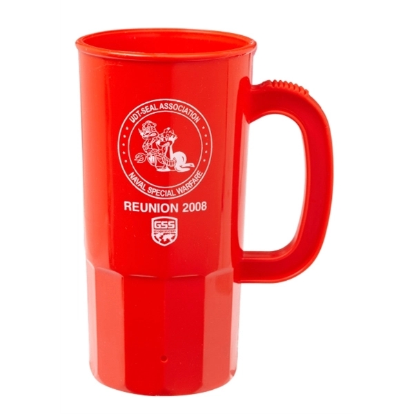 Plastic Stein, Unbreakable, Stackable, made in USA.... from ASI 79933 Prorose Inc / ProRose