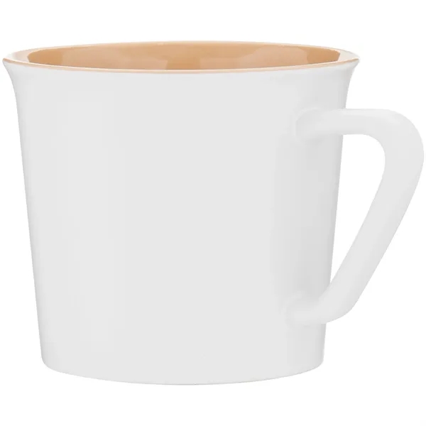 11 oz ceramic mug with glossy colored exterior and matching glossy... from ASI 51197 ETS Express, LLC