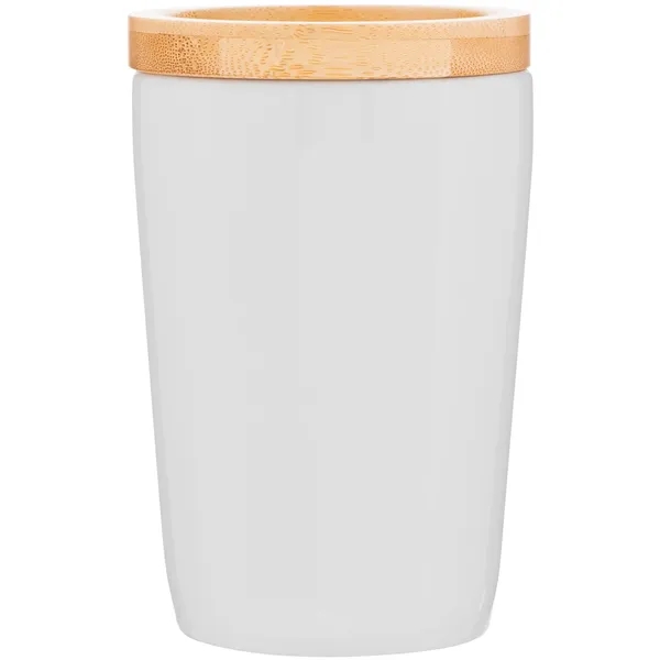 14 oz ceramic mug with glossy colored exterior, matching glossy interior,... from ASI 51197 ETS Express, LLC