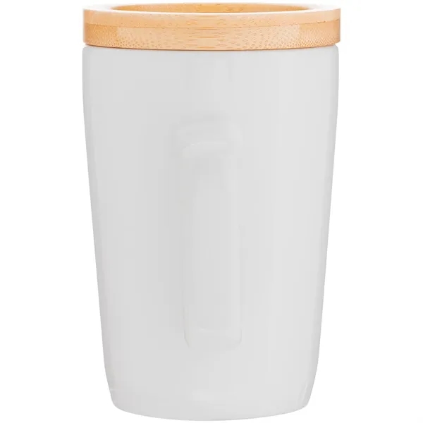 14 oz ceramic mug with glossy colored exterior, matching glossy interior,... from ASI 51197 ETS Express, LLC