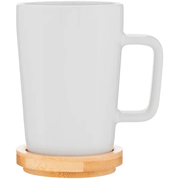 14 oz ceramic mug with glossy colored exterior, matching glossy interior,... from ASI 51197 ETS Express, LLC
