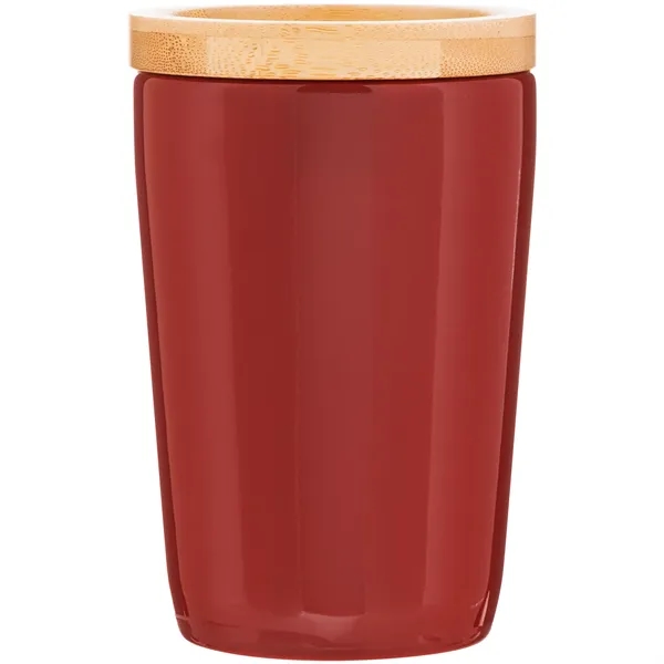 14 oz ceramic mug with glossy colored exterior, matching glossy interior,... from ASI 51197 ETS Express, LLC