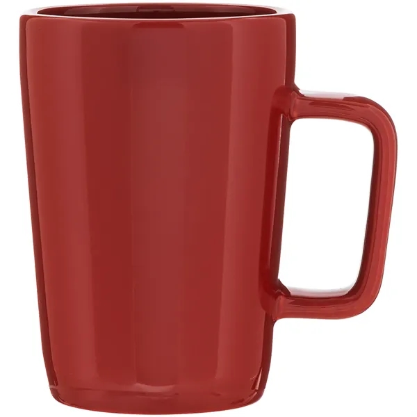 14 oz ceramic mug with glossy colored exterior, matching glossy interior,... from ASI 51197 ETS Express, LLC