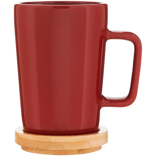 14 oz ceramic mug with glossy colored exterior, matching glossy interior,... from ASI 51197 ETS Express, LLC