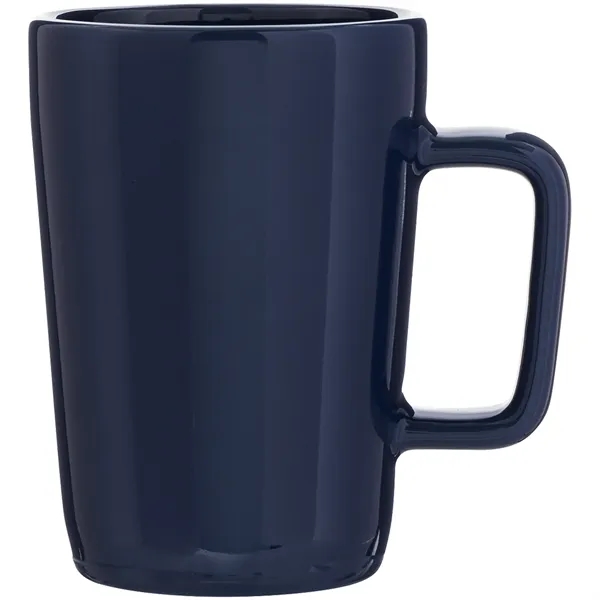 14 oz ceramic mug with glossy colored exterior, matching glossy interior,... from ASI 51197 ETS Express, LLC