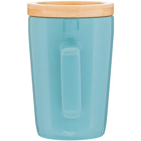 14 oz ceramic mug with glossy colored exterior, matching glossy interior,... from ASI 51197 ETS Express, LLC