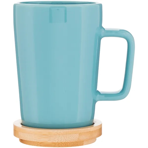 14 oz ceramic mug with glossy colored exterior, matching glossy interior,... from ASI 51197 ETS Express, LLC