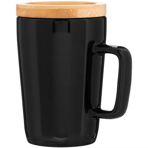 14 oz ceramic mug with glossy colored exterior, matching glossy interior,... from ASI 51197 ETS Express, LLC