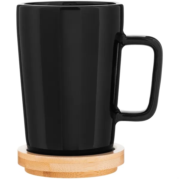 14 oz ceramic mug with glossy colored exterior, matching glossy interior,... from ASI 51197 ETS Express, LLC