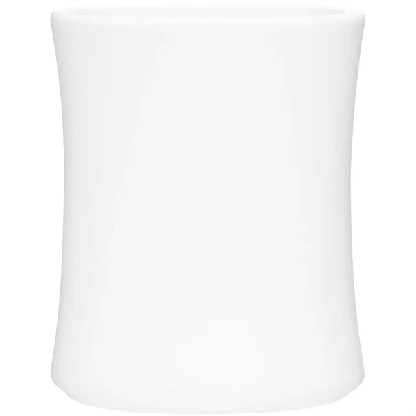 15 oz ceramic mug with handle, matte colored exterior and glossy... from ASI 51197 ETS Express, LLC