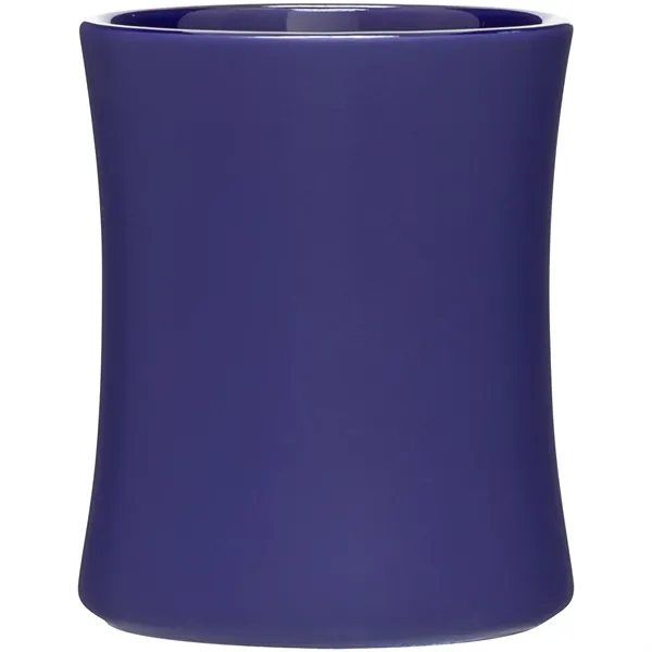 15 oz ceramic mug with handle, matte colored exterior and glossy... from ASI 51197 ETS Express, LLC