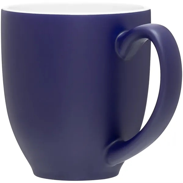 15 oz ceramic bistro mug with glossy colored exterior and interior.... from ASI 51197 ETS Express, LLC