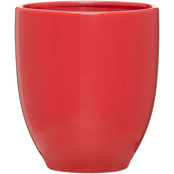 15 oz ceramic bistro mug with glossy colored exterior and interior.... from ASI 51197 ETS Express, LLC