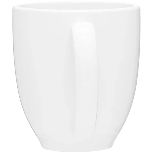 15 oz ceramic bistro mug with glossy colored exterior and interior.... from ASI 51197 ETS Express, LLC