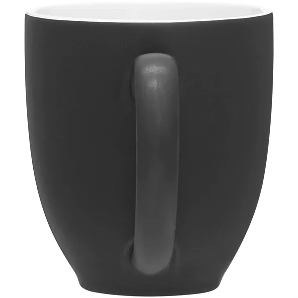 15 oz ceramic bistro mug with glossy colored exterior and interior.... from ASI 51197 ETS Express, LLC