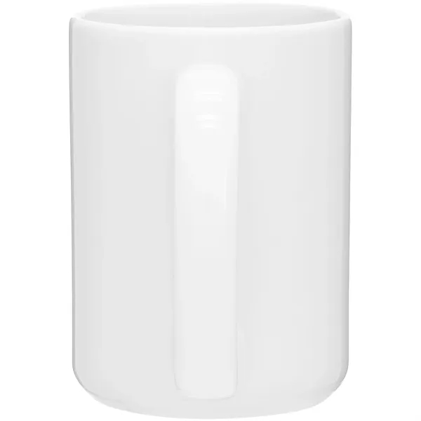 15 oz ceramic mug with handle and glossy exterior/interior.... from ASI 51197 ETS Express, LLC