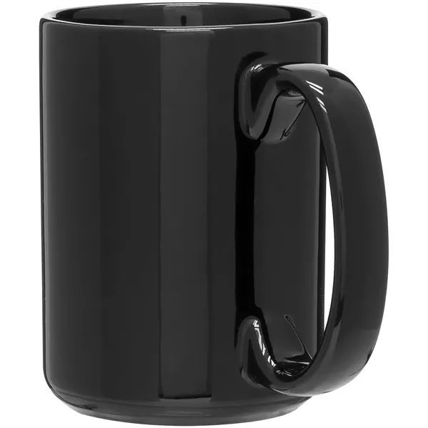 15 oz ceramic mug with handle and glossy exterior/interior.... from ASI 51197 ETS Express, LLC