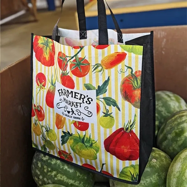 Full Gusseted Tote - Features a Full Color Sublimated Print on... from ASI 67557 LimeLight Ent / Limelight USA