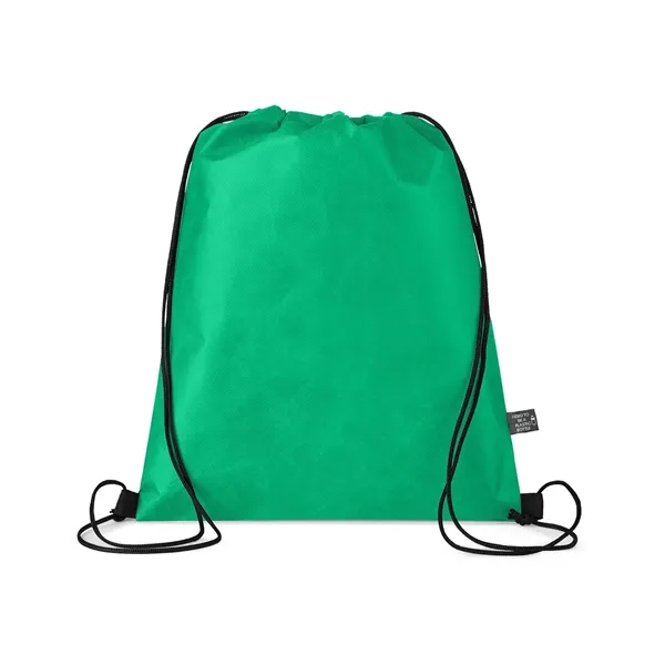 13.5" x 16.5" drawstring backpack with a cinch closure and 22-pound... from ASI 79530 Prime Line
