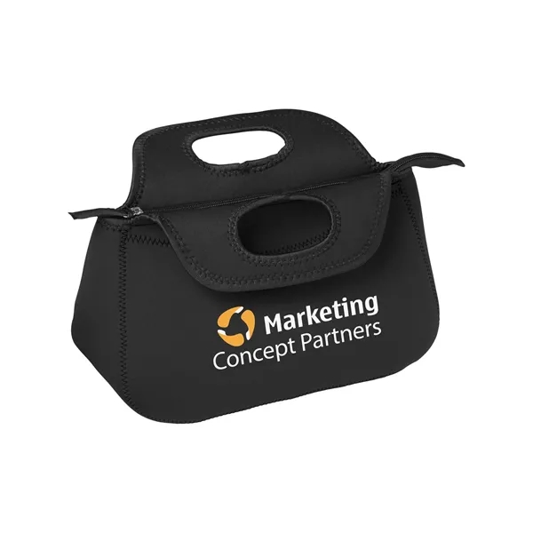 Neoprene lunch pouch with padded zipper closure and wide comfort handles.... from ASI 79530 Prime Line