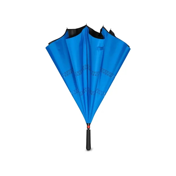 54" arc 190T Pongee and fiberglass inversion umbrella with rubberized polypropylene... from ASI 79530 Prime Line