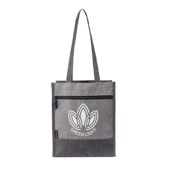 10" x 11.5" x 4" pocket tote with a front zipper... from ASI 79530 Prime Line