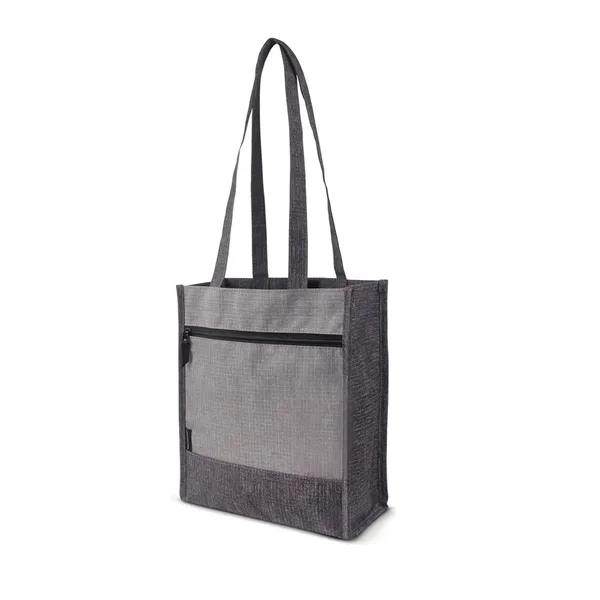 10" x 11.5" x 4" pocket tote with a front zipper... from ASI 79530 Prime Line