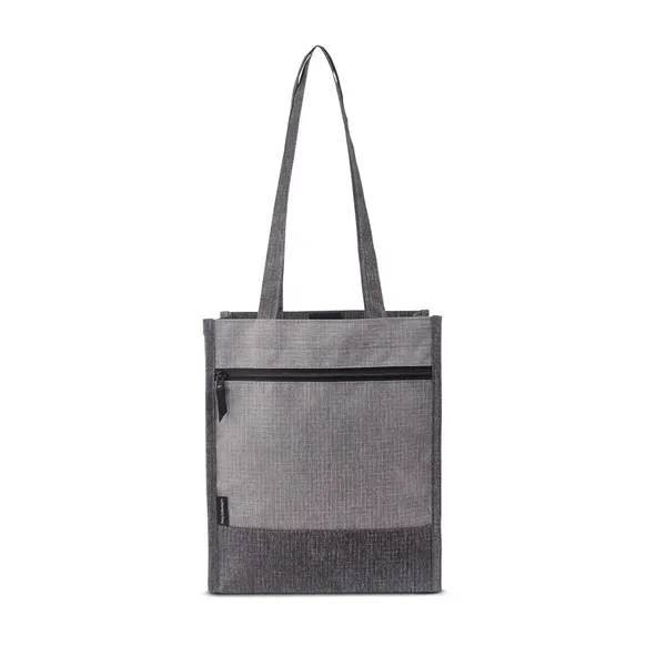 10" x 11.5" x 4" pocket tote with a front zipper... from ASI 79530 Prime Line