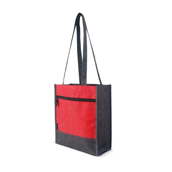 10" x 11.5" x 4" pocket tote with a front zipper... from ASI 79530 Prime Line
