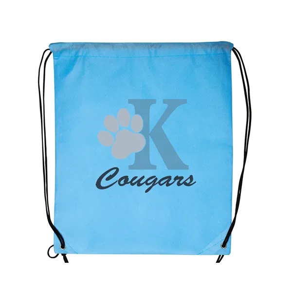 Eco-friendly, non-woven drawstring bag with cinch-top closure and adjustable soft nylon... from ASI 79530 Prime Line