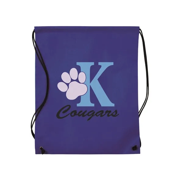 Eco-friendly, non-woven drawstring bag with cinch-top closure and adjustable soft nylon... from ASI 79530 Prime Line