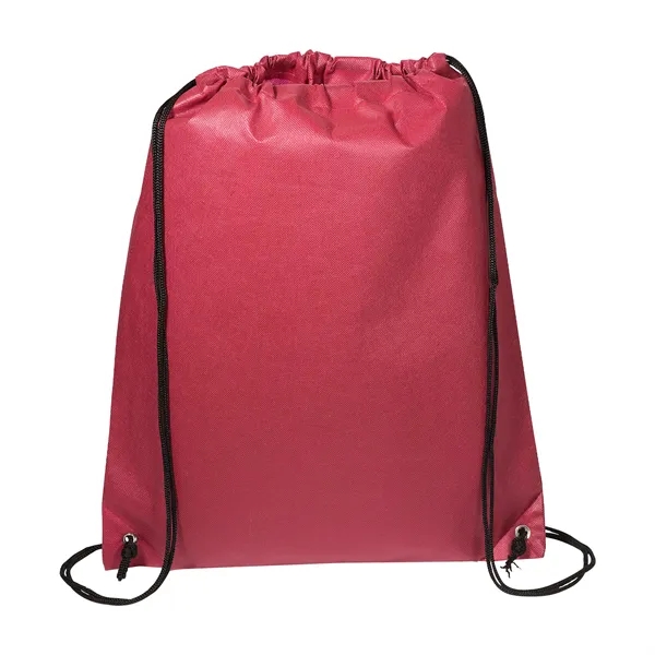 Eco-friendly, non-woven drawstring bag with cinch-top closure and adjustable soft nylon... from ASI 79530 Prime Line