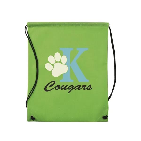 Eco-friendly, non-woven drawstring bag with cinch-top closure and adjustable soft nylon... from ASI 79530 Prime Line