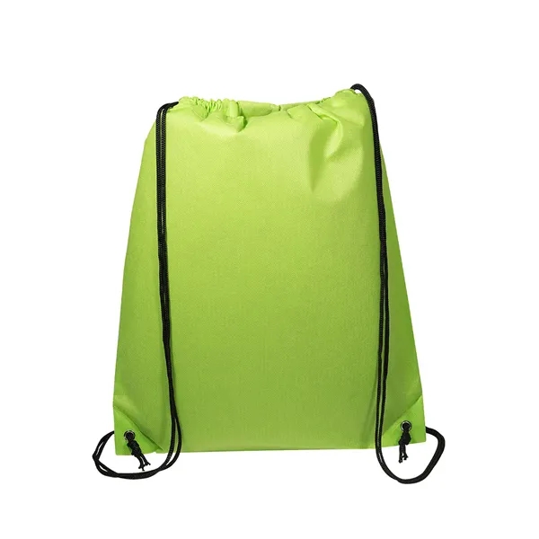 Eco-friendly, non-woven drawstring bag with cinch-top closure and adjustable soft nylon... from ASI 79530 Prime Line