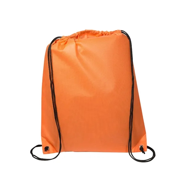 Eco-friendly, non-woven drawstring bag with cinch-top closure and adjustable soft nylon... from ASI 79530 Prime Line