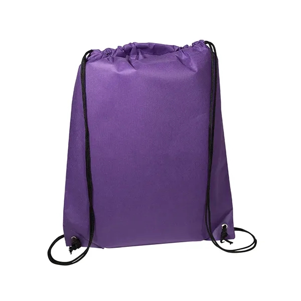 Eco-friendly, non-woven drawstring bag with cinch-top closure and adjustable soft nylon... from ASI 79530 Prime Line