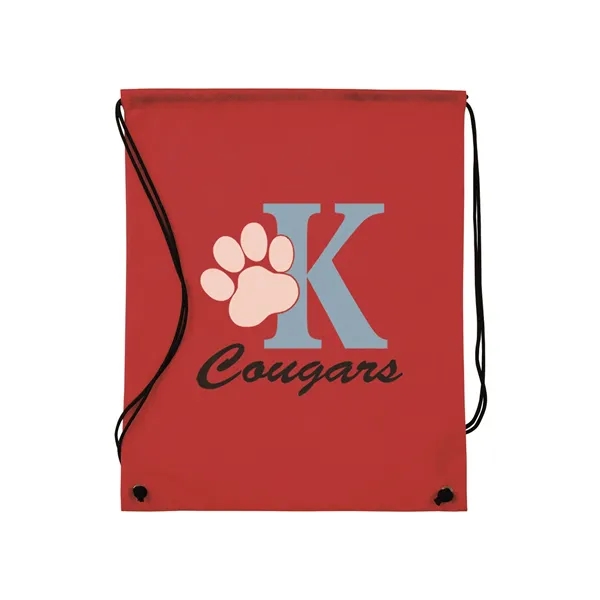 Eco-friendly, non-woven drawstring bag with cinch-top closure and adjustable soft nylon... from ASI 79530 Prime Line