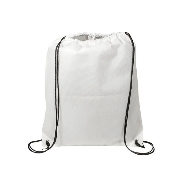 Eco-friendly, non-woven drawstring bag with cinch-top closure and adjustable soft nylon... from ASI 79530 Prime Line