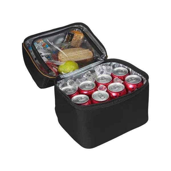 8-can lunch cooler with PEVA lining and spacious main compartment.... from ASI 79530 Prime Line