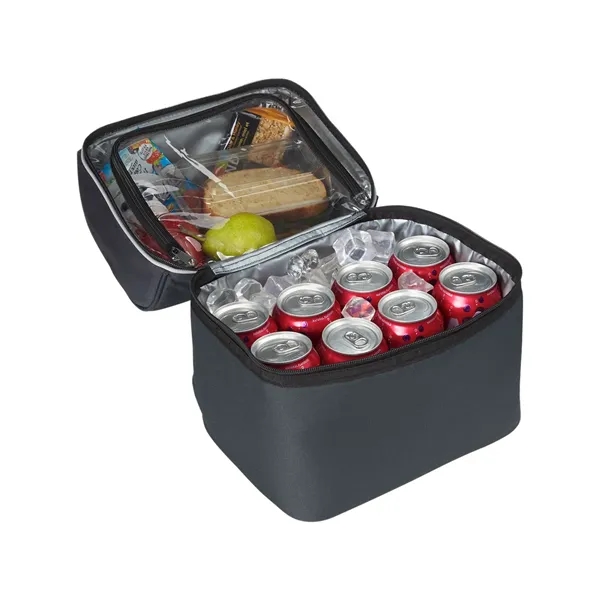 8-can lunch cooler with PEVA lining and spacious main compartment.... from ASI 79530 Prime Line