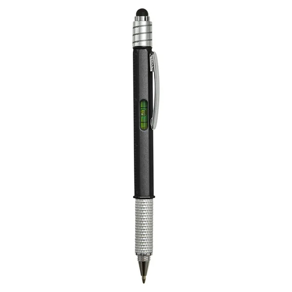 Twist action pen with fidget spinner, ruler, stylus and level.... from ASI 79530 Prime Line