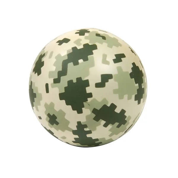 Digi Camo Round Stress Ball... from ASI 79530 Prime Line